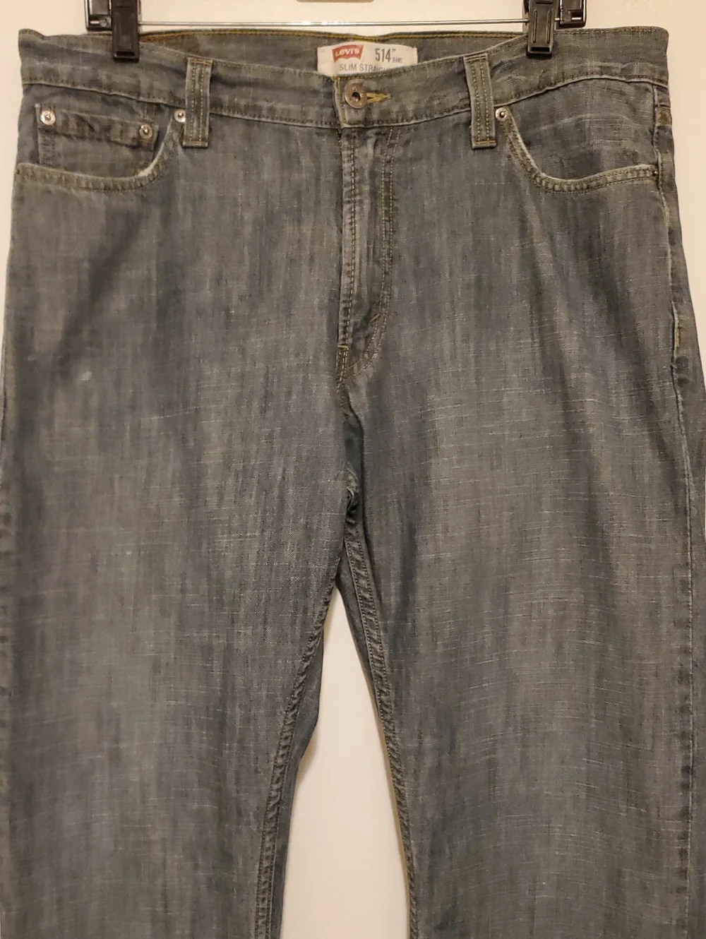 Levi's 514 Men's Slim Straight Fit Jeans Size 36x32